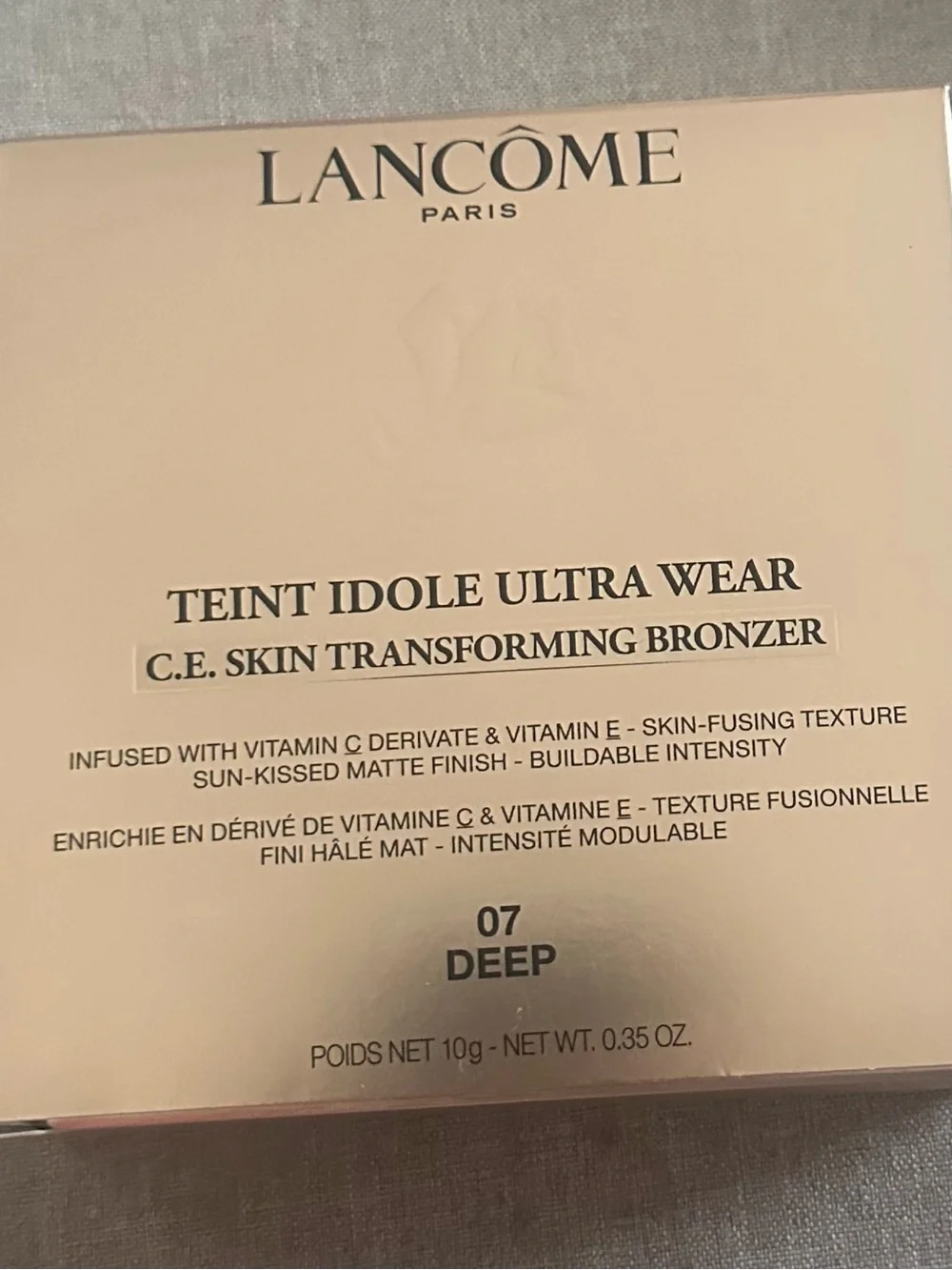 Lancôme Teint Idole Ultra Wear C.E. Skin Transforming Bronzer - 07 Deep